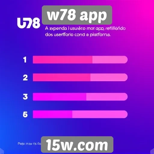 experiência do usuário no w78 app é bem avaliada